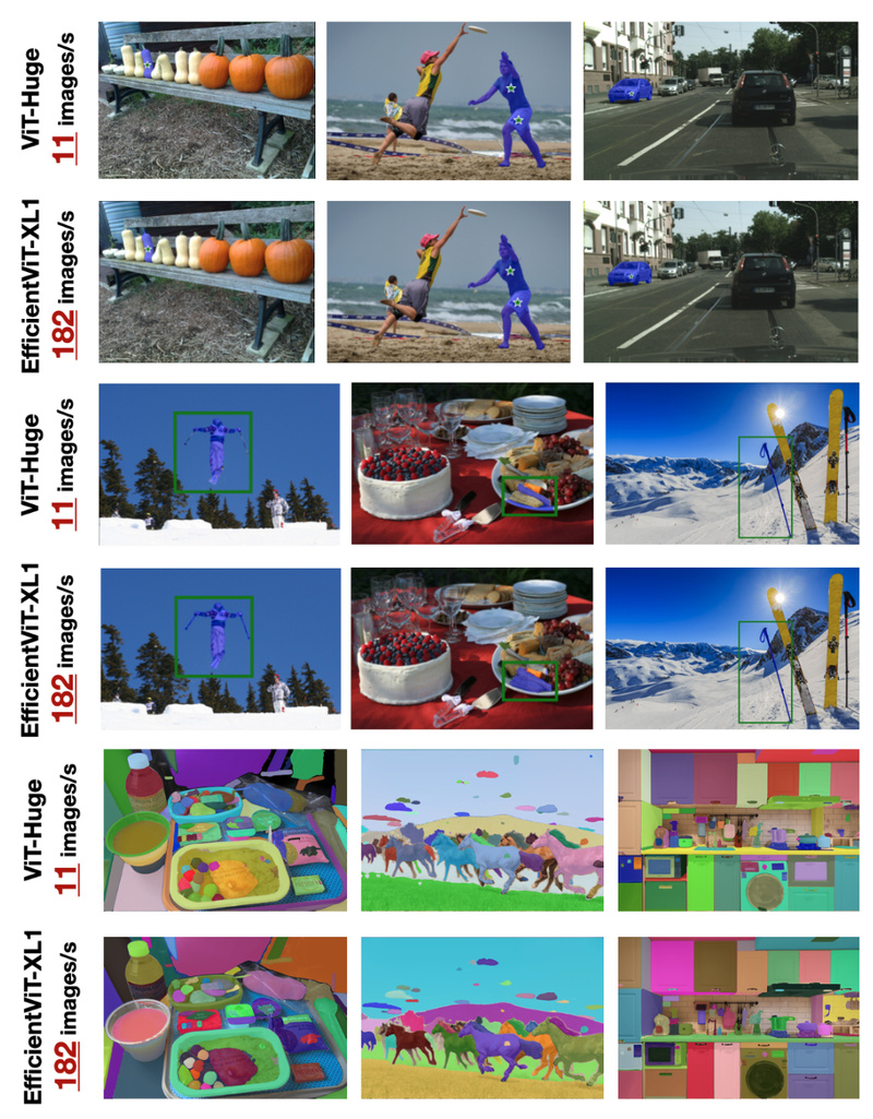 EfficientViT-SAM: Real-Time, High-Accuracy Image Segmentation Without Compromise